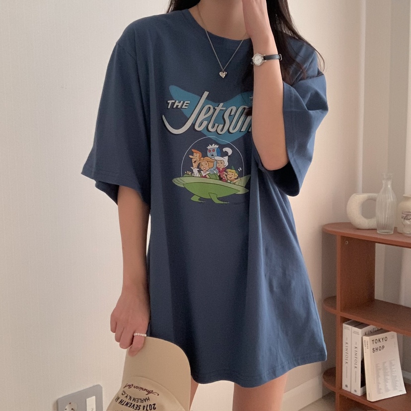 FROMJINI韓國直郵女士新款職業人氣休閑熱賣25春夏推薦真品T恤FROMJINIT恤圖色2