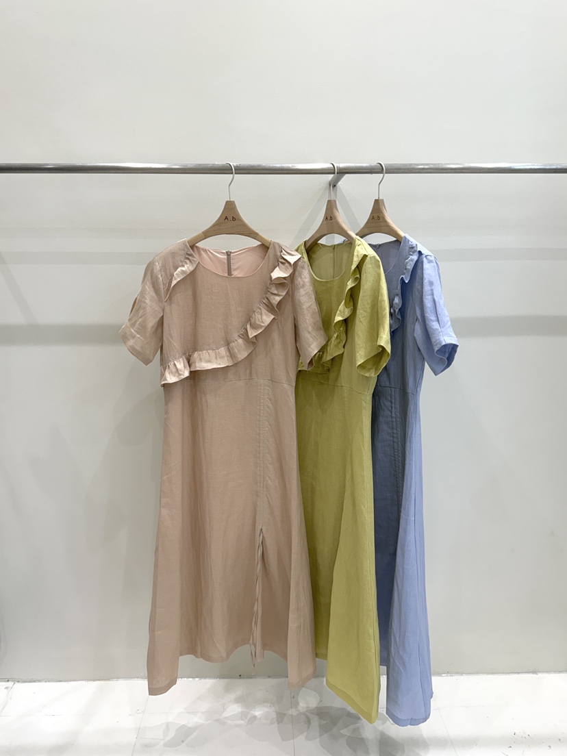 AUTUMN BEIGE PLUS韓國代購女裝新款休閑人氣職業時尚連衣裙A.b/AUTUMN BEIGE連衣裙
