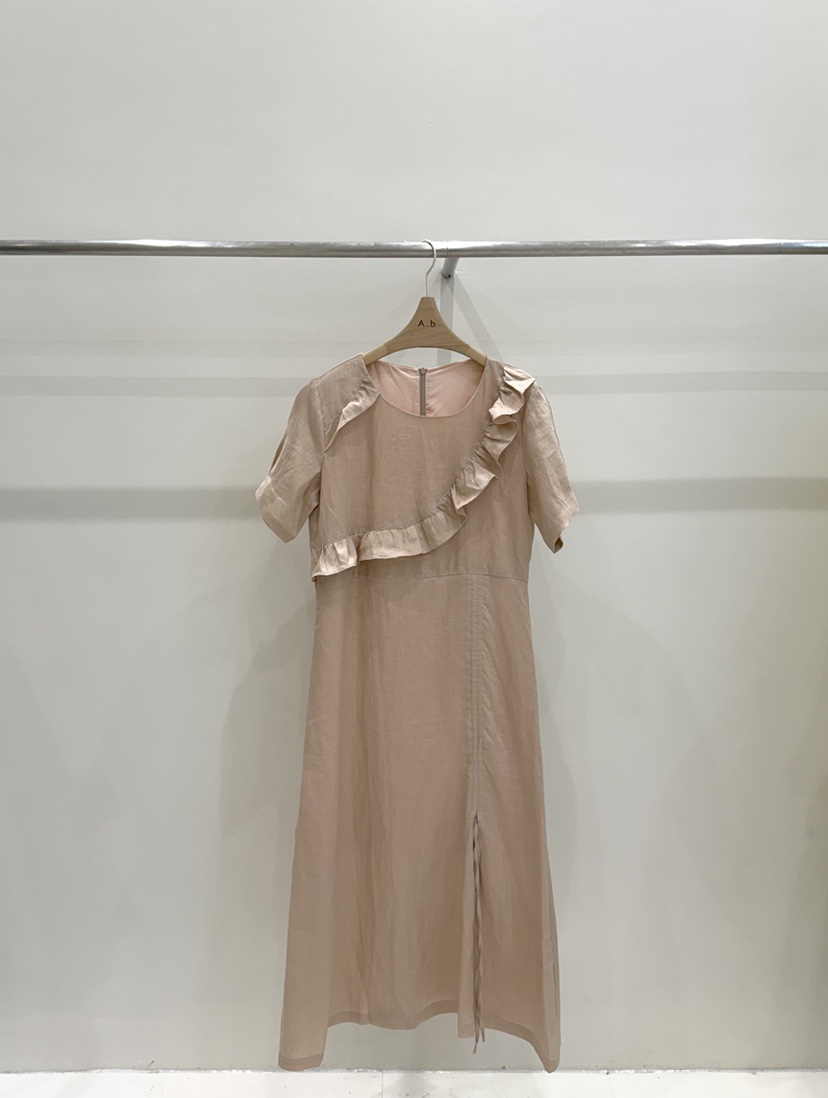 AUTUMN BEIGE PLUS韓國代購女裝新款休閑人氣職業時尚連衣裙A.b/AUTUMN BEIGE連衣裙