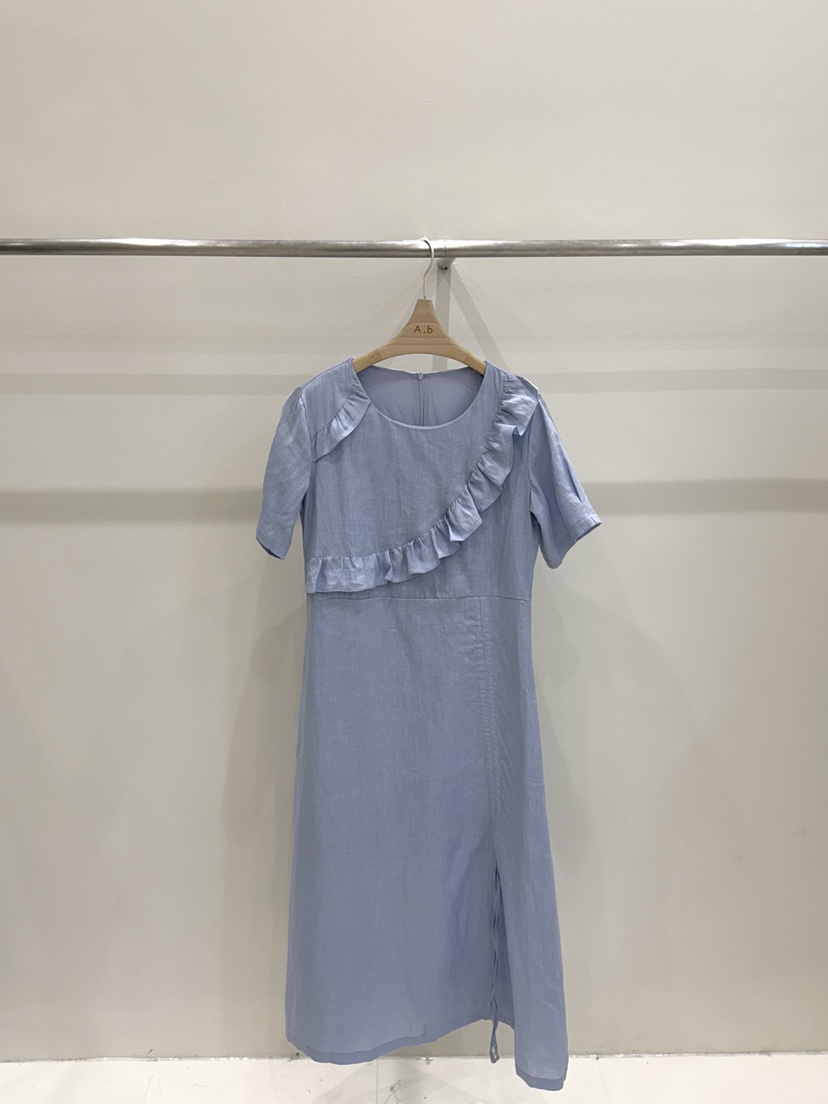 AUTUMN BEIGE PLUS韓國代購女裝新款休閑人氣職業時尚連衣裙A.b/AUTUMN BEIGE連衣裙圖色3
