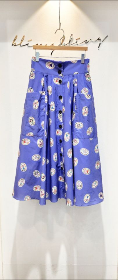 RICO韓國直郵女裝新品時尚真品人氣25春夏職業休閑熱賣長裙bling bling/RICO長裙圖色3