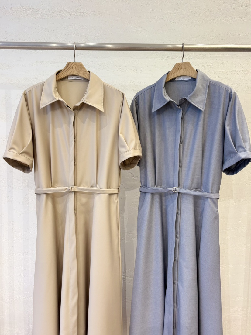 CEREAL東大門實拍女士新品職業25春夏真品人氣熱賣連衣裙腰帶CEREAL連衣裙