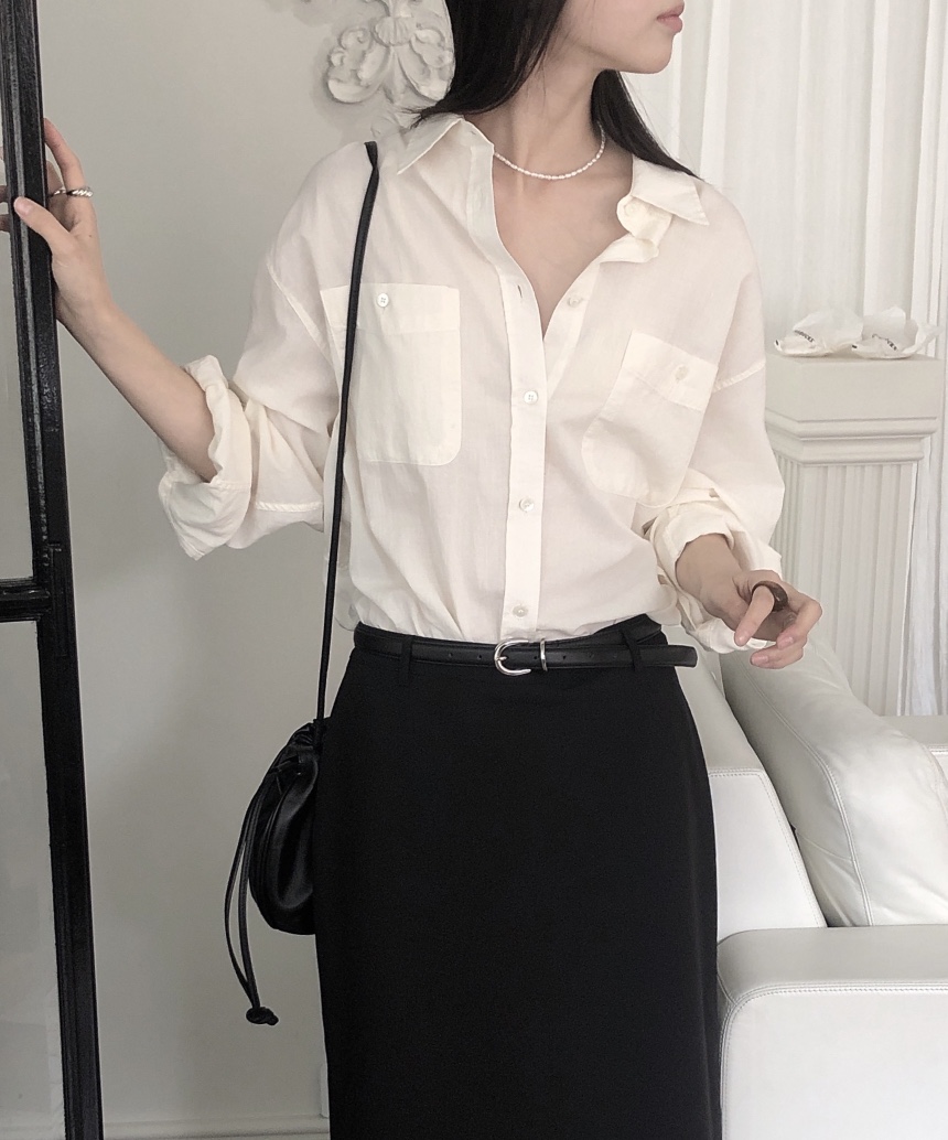LE BUTTER東大門代購女士新品職業人氣時尚真品襯衫蕾絲衫LE BUTTER襯衫/蕾絲衫