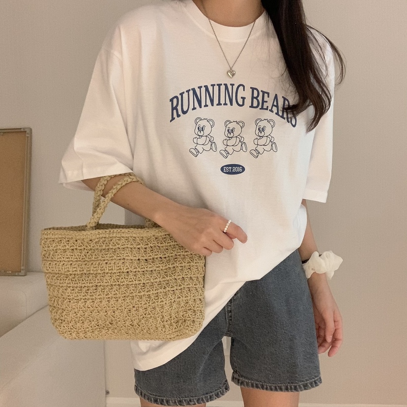 FROMJINI韓國代購女裝新品25春夏熱賣休閑時尚人氣真品職業T恤FROMJINIT恤