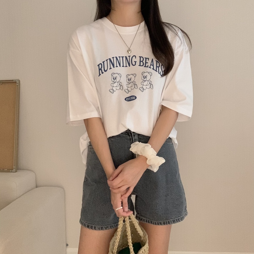 FROMJINI韓國代購女裝新品25春夏熱賣休閑時尚人氣真品職業T恤FROMJINIT恤