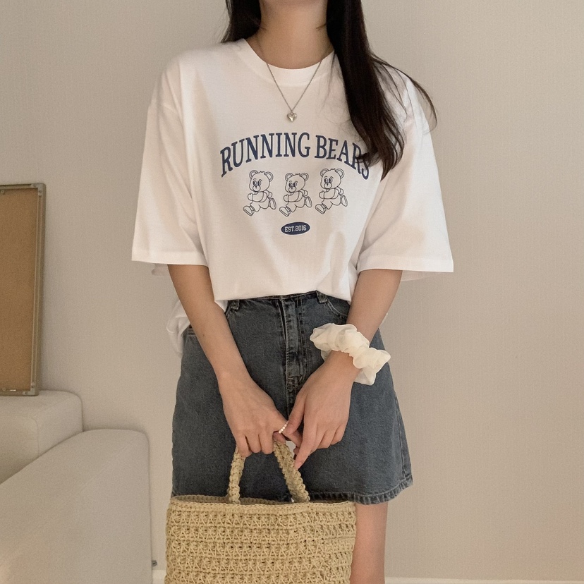 FROMJINI韓國代購女裝新品25春夏熱賣休閑時尚人氣真品職業T恤FROMJINIT恤