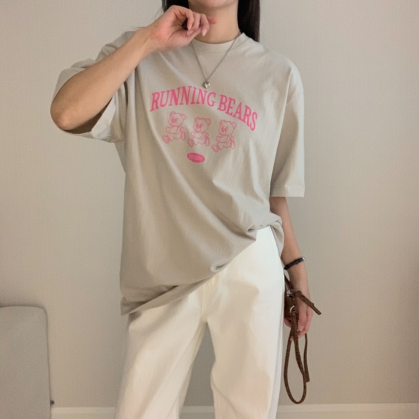 FROMJINI韓國代購女裝新品25春夏熱賣休閑時尚人氣真品職業T恤FROMJINIT恤