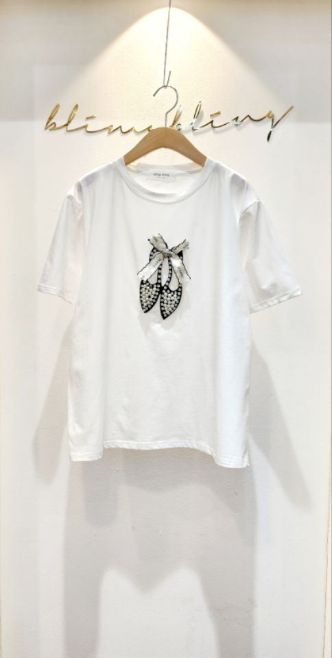 RICO東大門實拍女裝新品人氣時尚休閑真品職業熱賣推薦25春夏T恤bling bling/RICOT恤