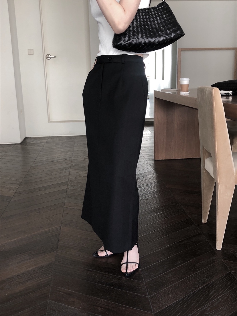 LE BUTTER韓國代購女士新款熱賣休閑推薦時尚人氣25春夏長裙LE BUTTER長裙
