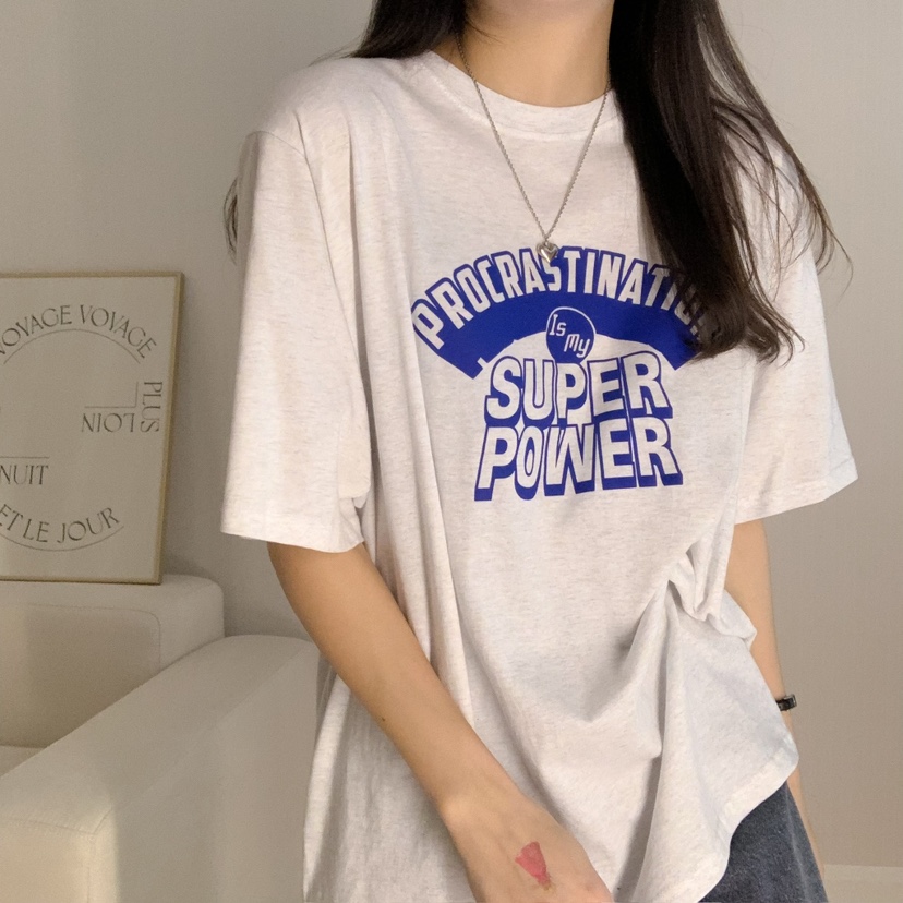HELLO JINI韓國代購女士新品25春夏職業人氣時尚熱賣休閑T恤HELLO JINIT恤