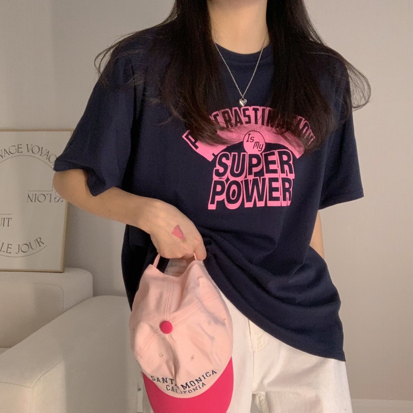 HELLO JINI韓國代購女士新品25春夏職業人氣時尚熱賣休閑T恤HELLO JINIT恤