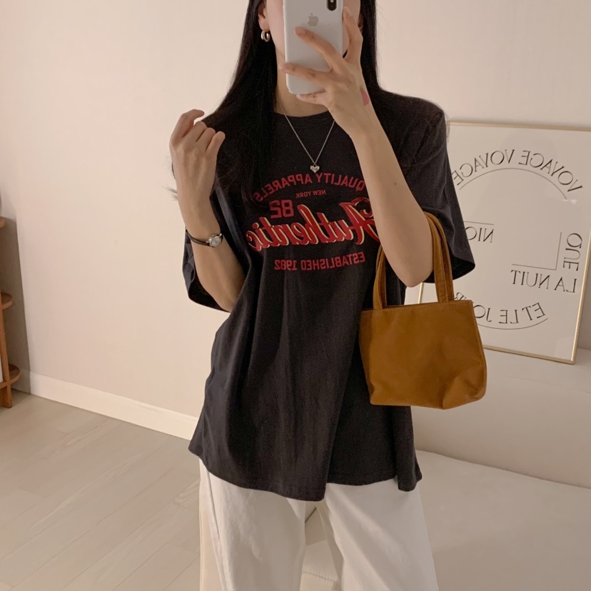 HELLO JINI韓國代購女裝新款25春夏真品時尚休閑熱賣推薦T恤HELLO JINIT恤