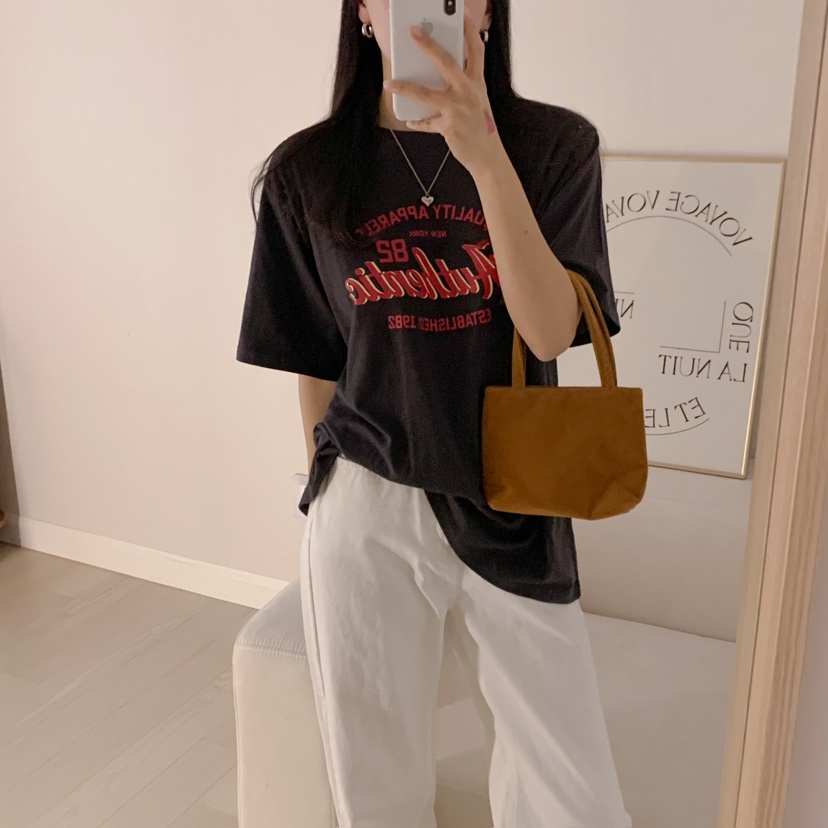 HELLO JINI韓國代購女裝新款25春夏真品時尚休閑熱賣推薦T恤HELLO JINIT恤
