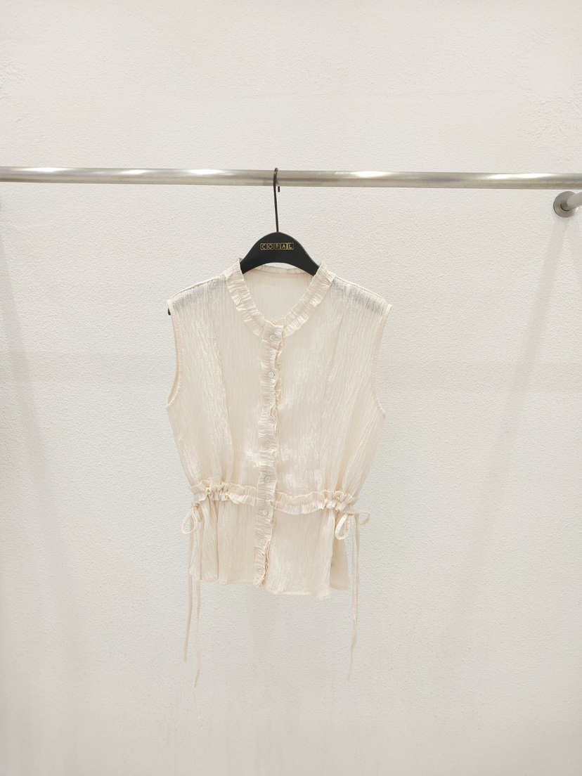 CORAL東大門實拍女裝新品真品職業人氣25春夏熱賣襯衫蕾絲衫CORAL襯衫/蕾絲衫