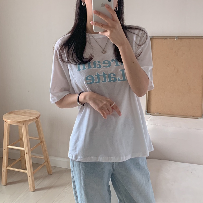 HELLO JINI韓國直郵女裝新款25春夏真品休閑職業人氣熱賣T恤HELLO JINIT恤
