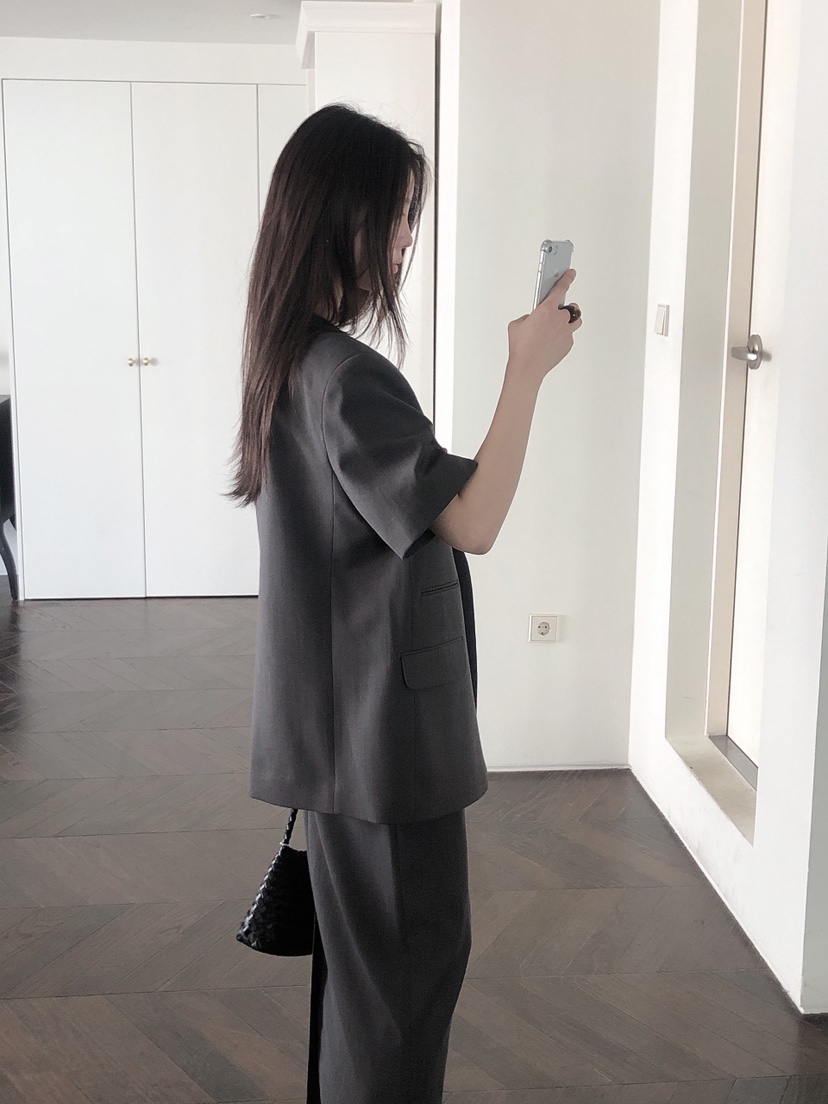 LE BUTTER韓國代購女士新品真品推薦25春夏人氣休閑夾克羊毛LE BUTTER夾克