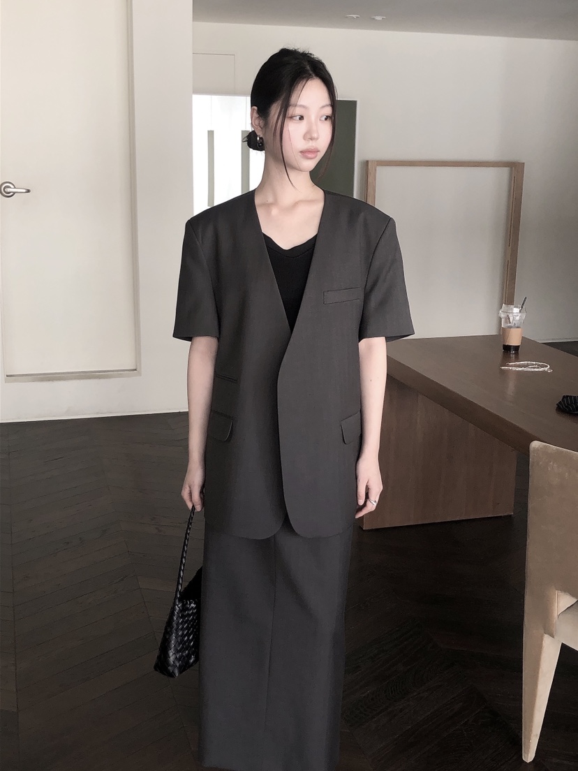 LE BUTTER韓國代購女士新品真品推薦25春夏人氣休閑夾克羊毛LE BUTTER夾克