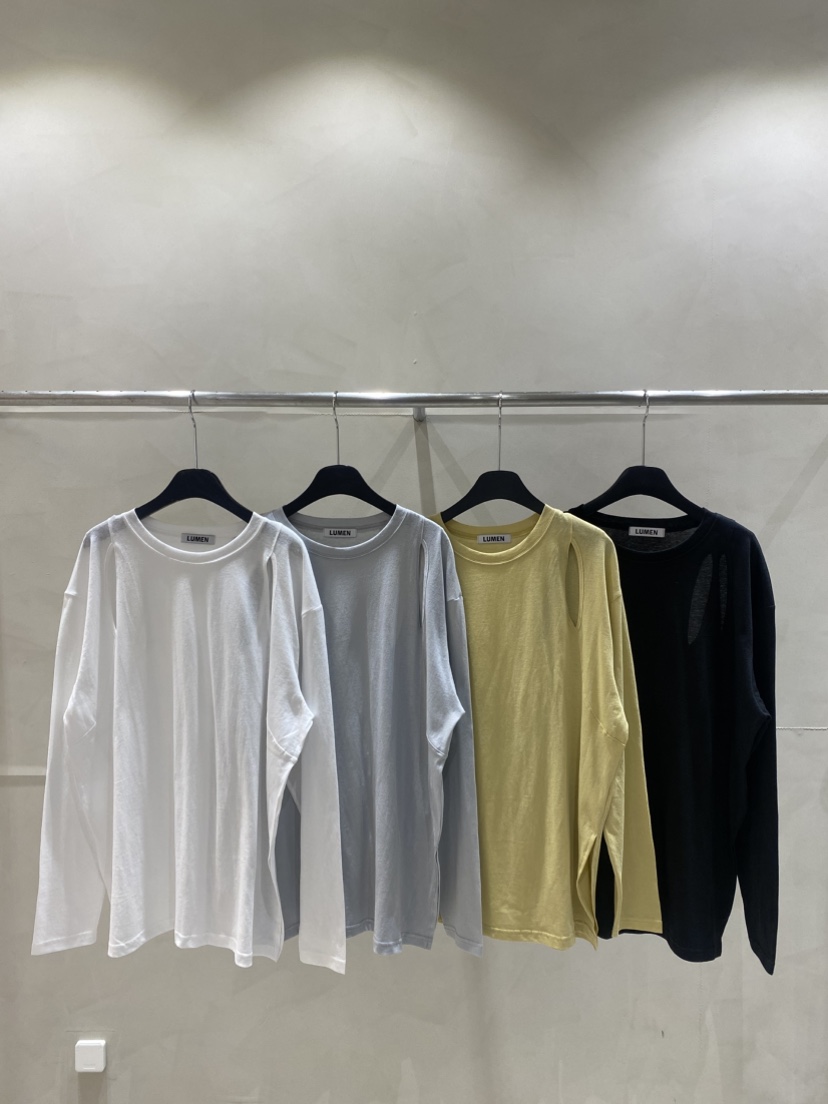 LUMEN-P韓國代購女裝新款時尚熱賣職業25春夏人氣休閑長袖T恤LUMEN-P長袖T恤