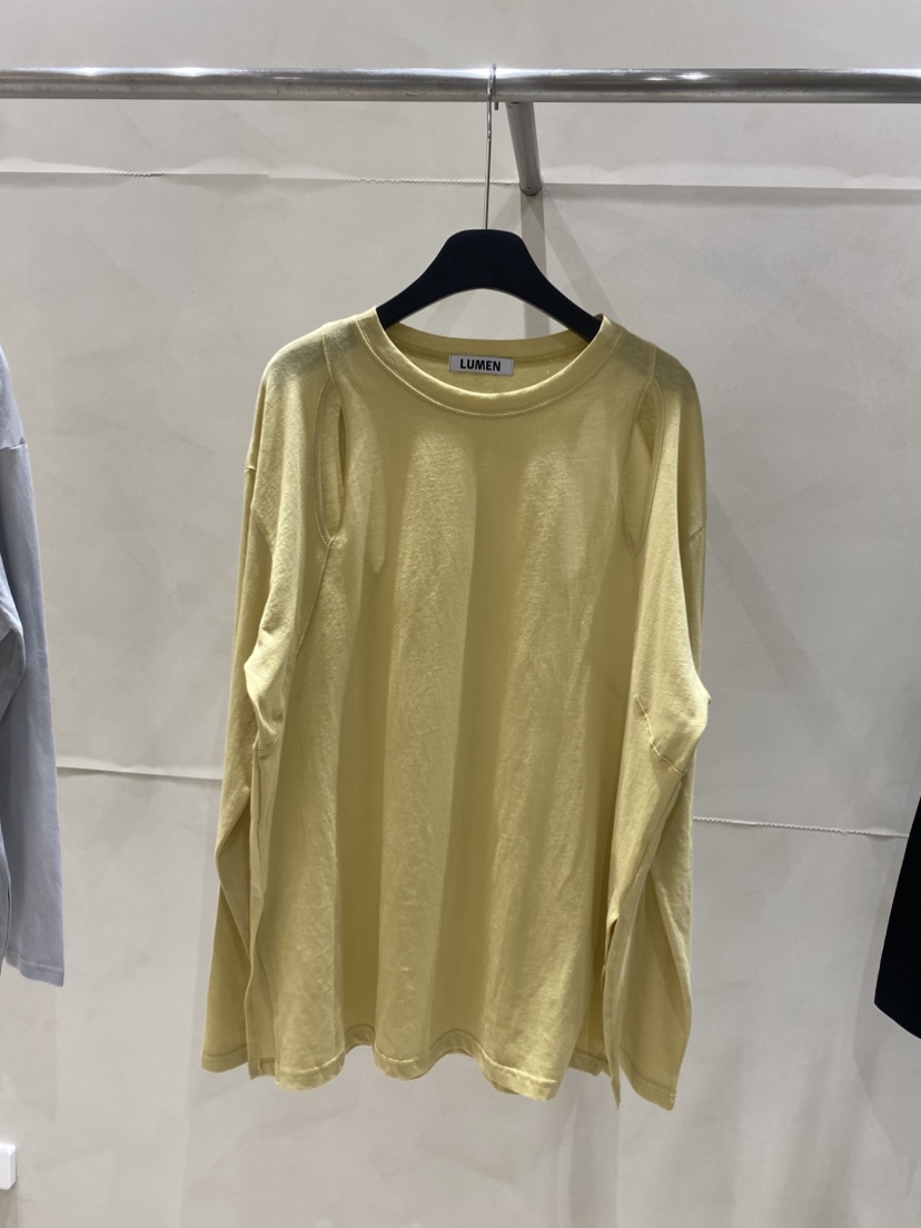 LUMEN-P韓國代購女裝新款時尚熱賣職業25春夏人氣休閑長袖T恤LUMEN-P長袖T恤圖色3