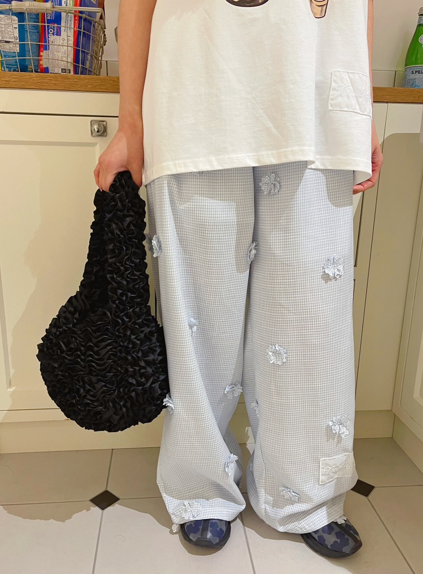 BOUTIQUE-L東大門實拍女士新款推薦熱賣25春夏休閑時尚休閑褲BOUTIQUE-L休閑褲圖色2