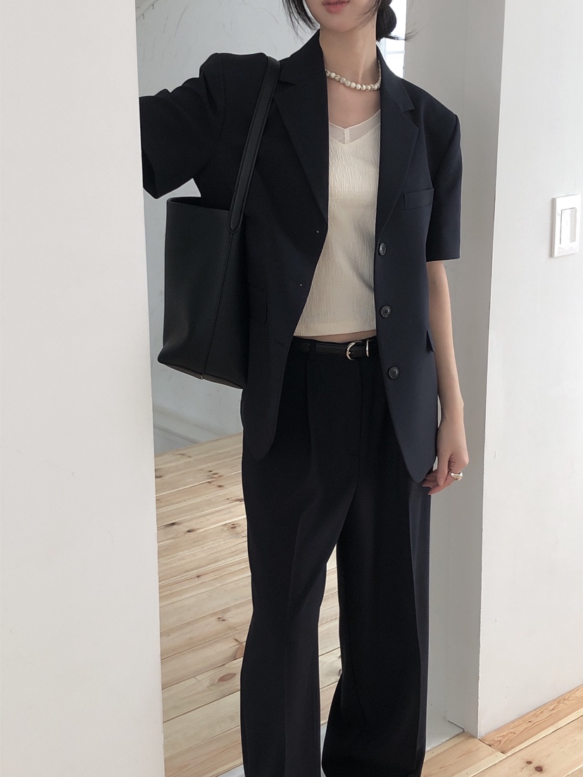 LE BUTTER韓國直郵女士新款推薦職業熱賣時尚25春夏休閑夾克LE BUTTER夾克