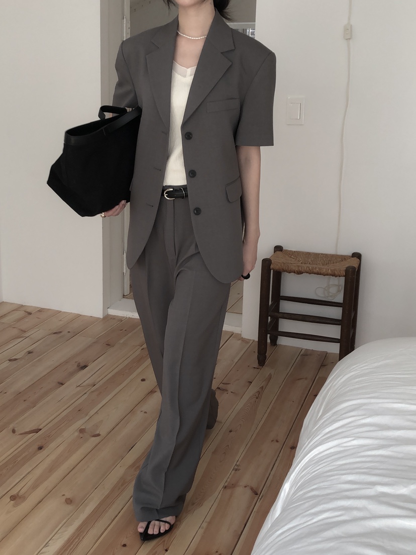 LE BUTTER韓國直郵女士新款推薦職業熱賣時尚25春夏休閑夾克LE BUTTER夾克