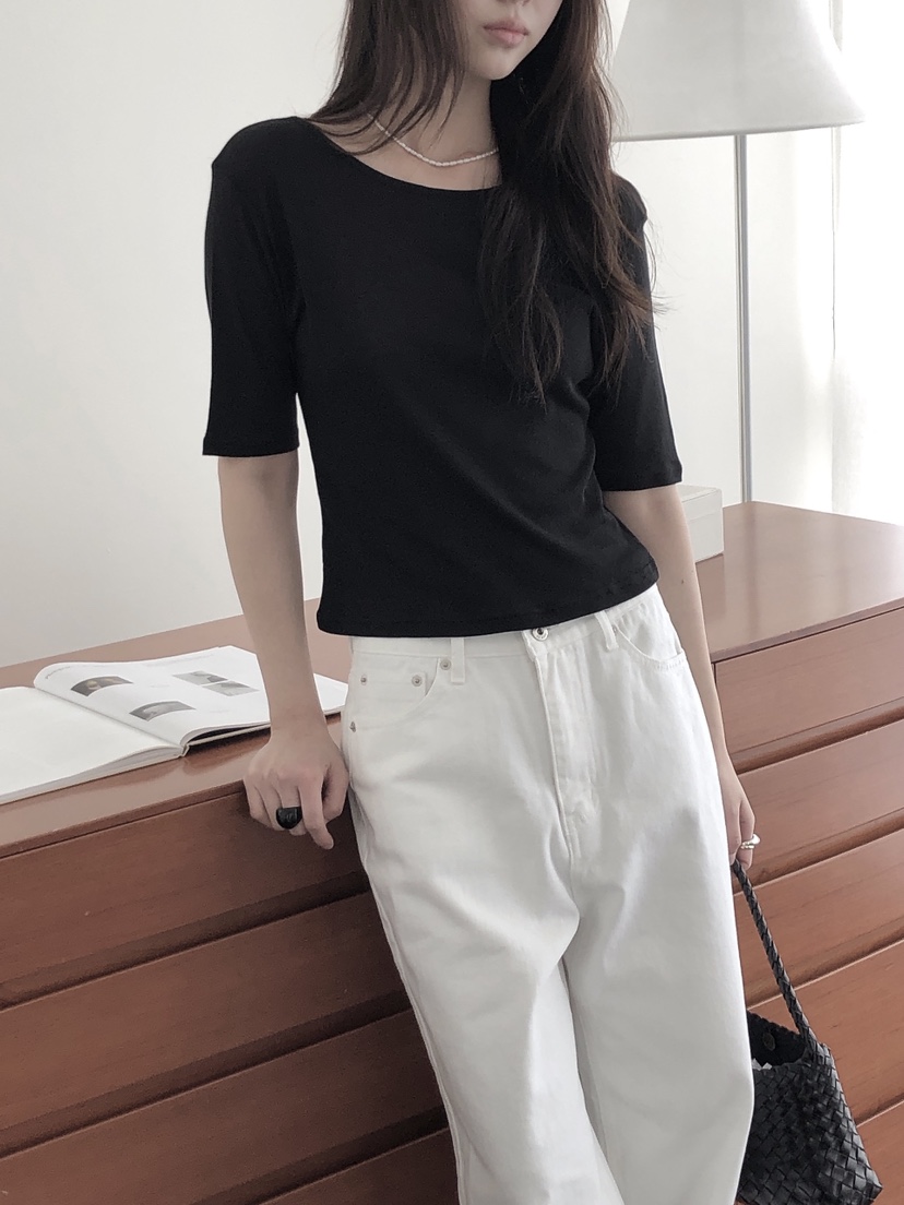 LE BUTTER東大門直郵女裝新品熱賣推薦人氣25春夏真品時尚T恤LE BUTTERT恤