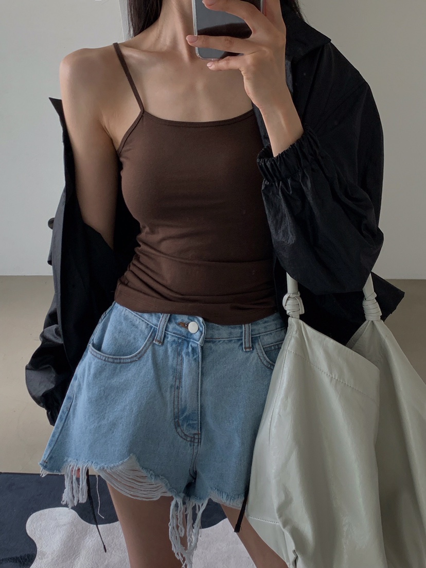 VERANDA韓國代購女士新品職業推薦真品時尚人氣休閑吊帶背心VERANDA吊帶/背心