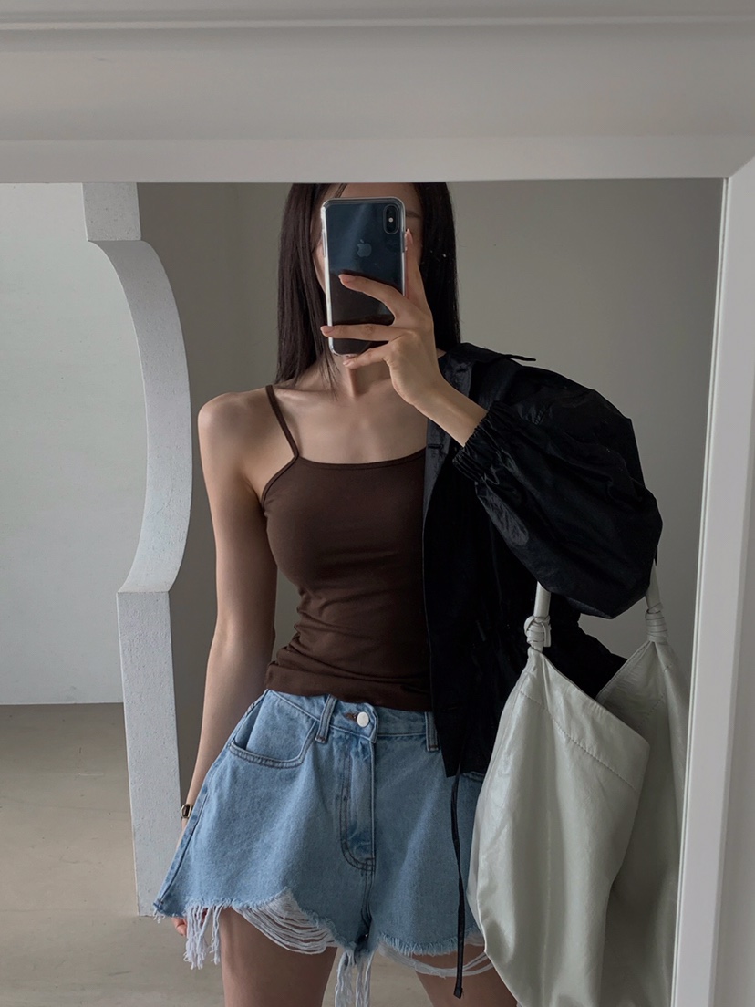 VERANDA韓國代購女士新品職業推薦真品時尚人氣休閑吊帶背心VERANDA吊帶/背心