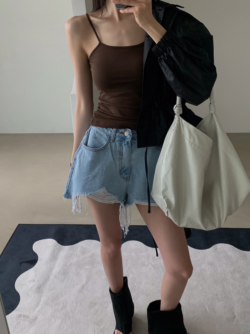 VERANDA韓國代購女士新品職業推薦真品時尚人氣休閑吊帶背心VERANDA吊帶/背心