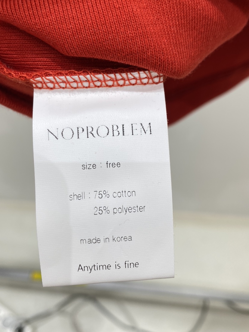 NOPROBLEM韓國代購女裝新品休閑真品25春夏人氣時尚推薦T恤NOPROBLEMT恤