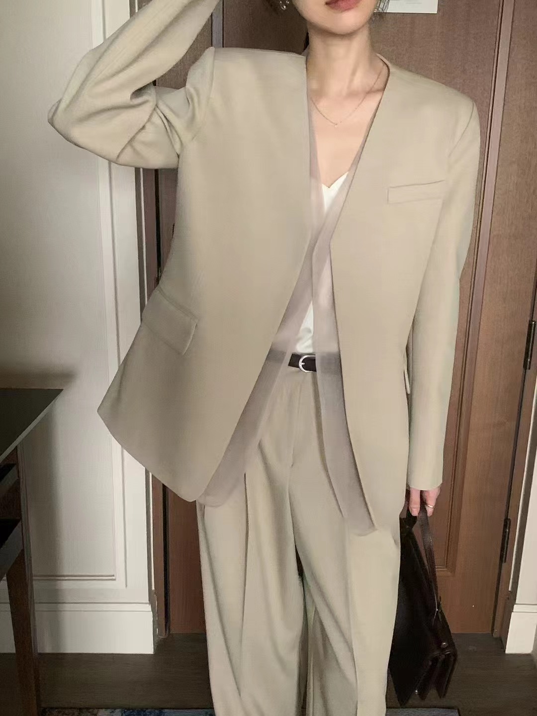 NEED MORE韓國代購女裝新款職業25春夏真品熱賣推薦時尚夾克NEED MORE夾克