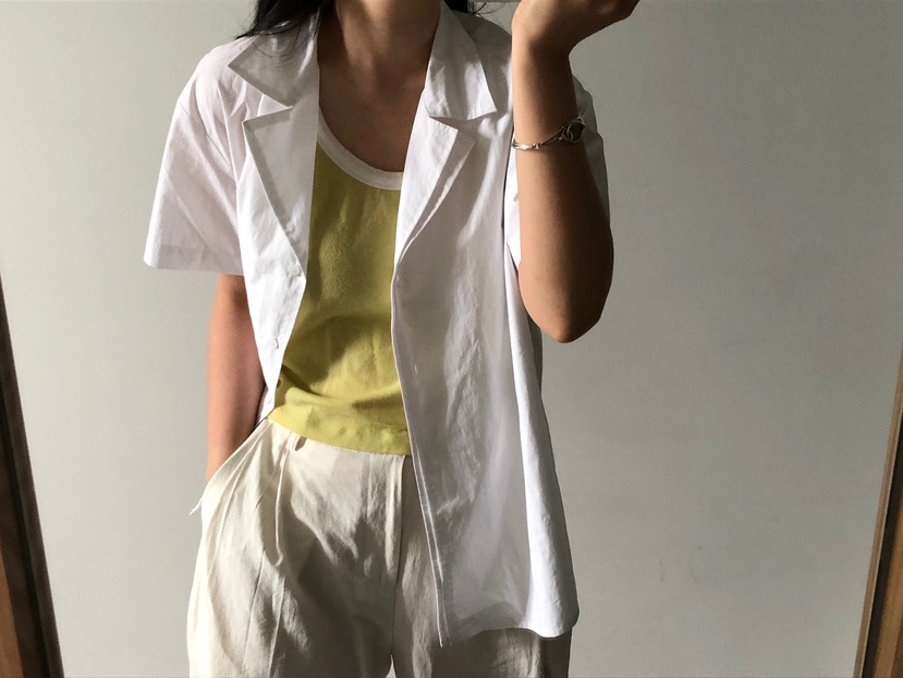 NOPROBLEM東大門實拍女裝新款25春夏人氣時尚推薦襯衫蕾絲衫NOPROBLEM襯衫/蕾絲衫圖色2