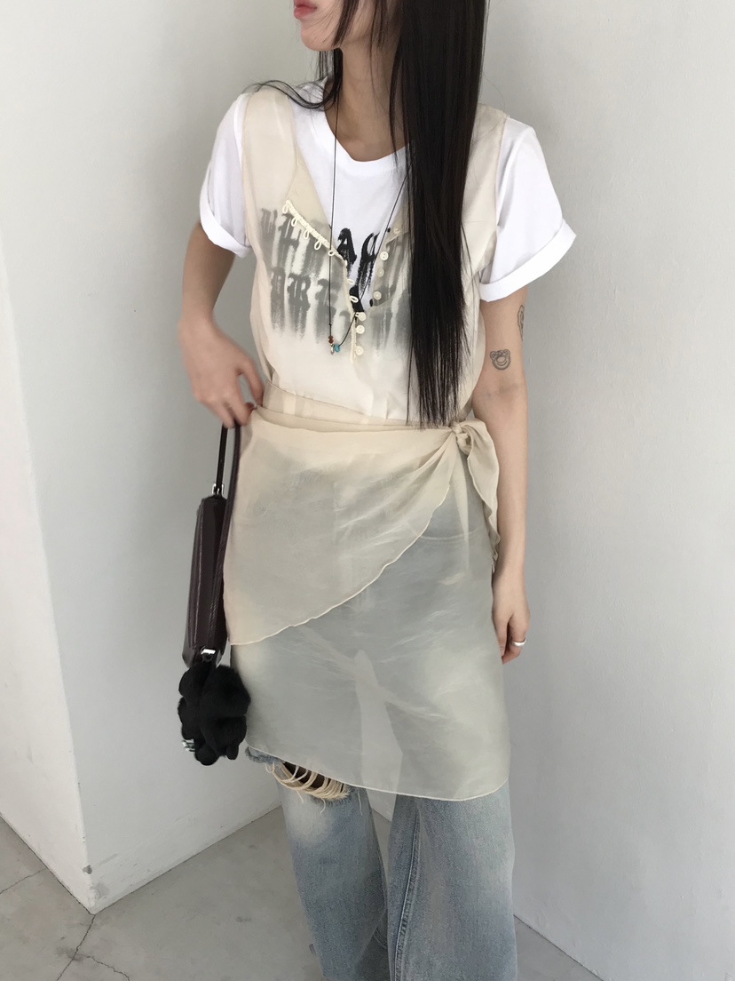 ESCHER東大門代購女裝新款推薦熱賣25春夏真品人氣職業連衣裙ESCHER連衣裙