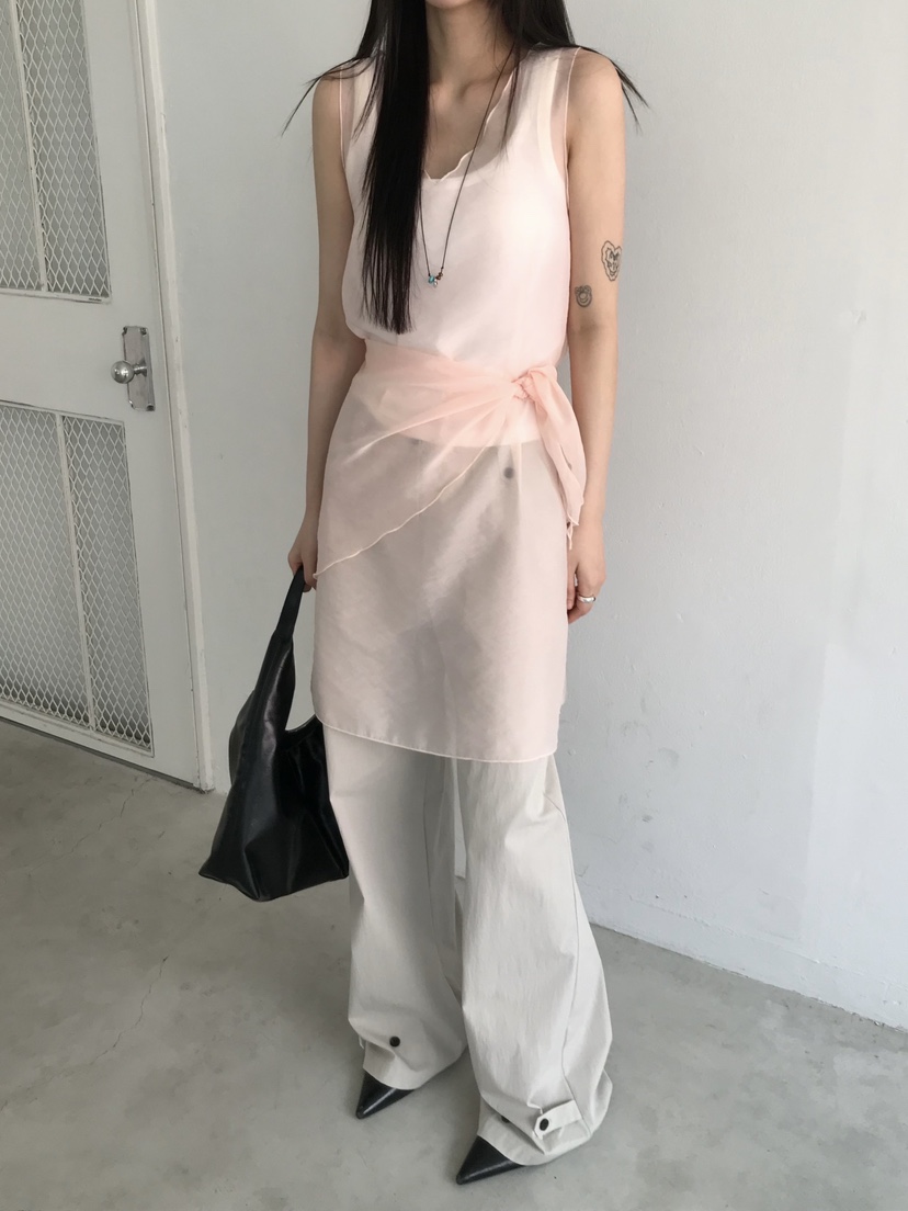 ESCHER東大門代購女裝新款推薦熱賣25春夏真品人氣職業連衣裙ESCHER連衣裙