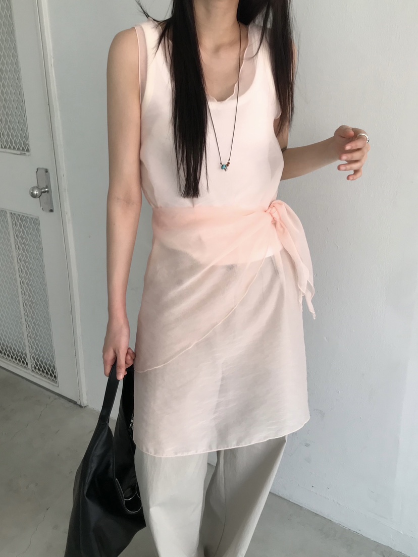 ESCHER東大門代購女裝新款推薦熱賣25春夏真品人氣職業連衣裙ESCHER連衣裙