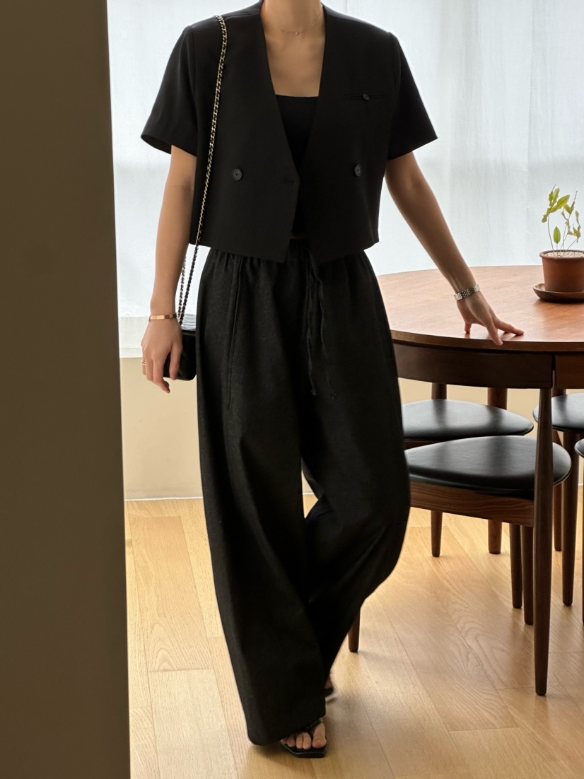 LE VASE韓國直郵女裝新款時尚職業推薦熱賣真品25春夏夾克LE VASE夾克