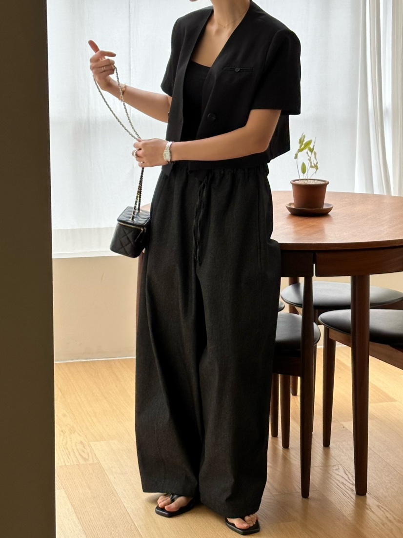 LE VASE韓國直郵女裝新款時尚職業推薦熱賣真品25春夏夾克LE VASE夾克