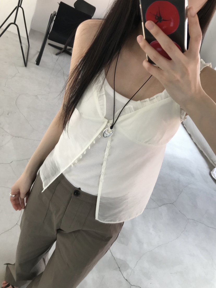ESCHER東大門直郵女裝新品真品休閑職業25春夏人氣吊帶背心ESCHER吊帶/背心