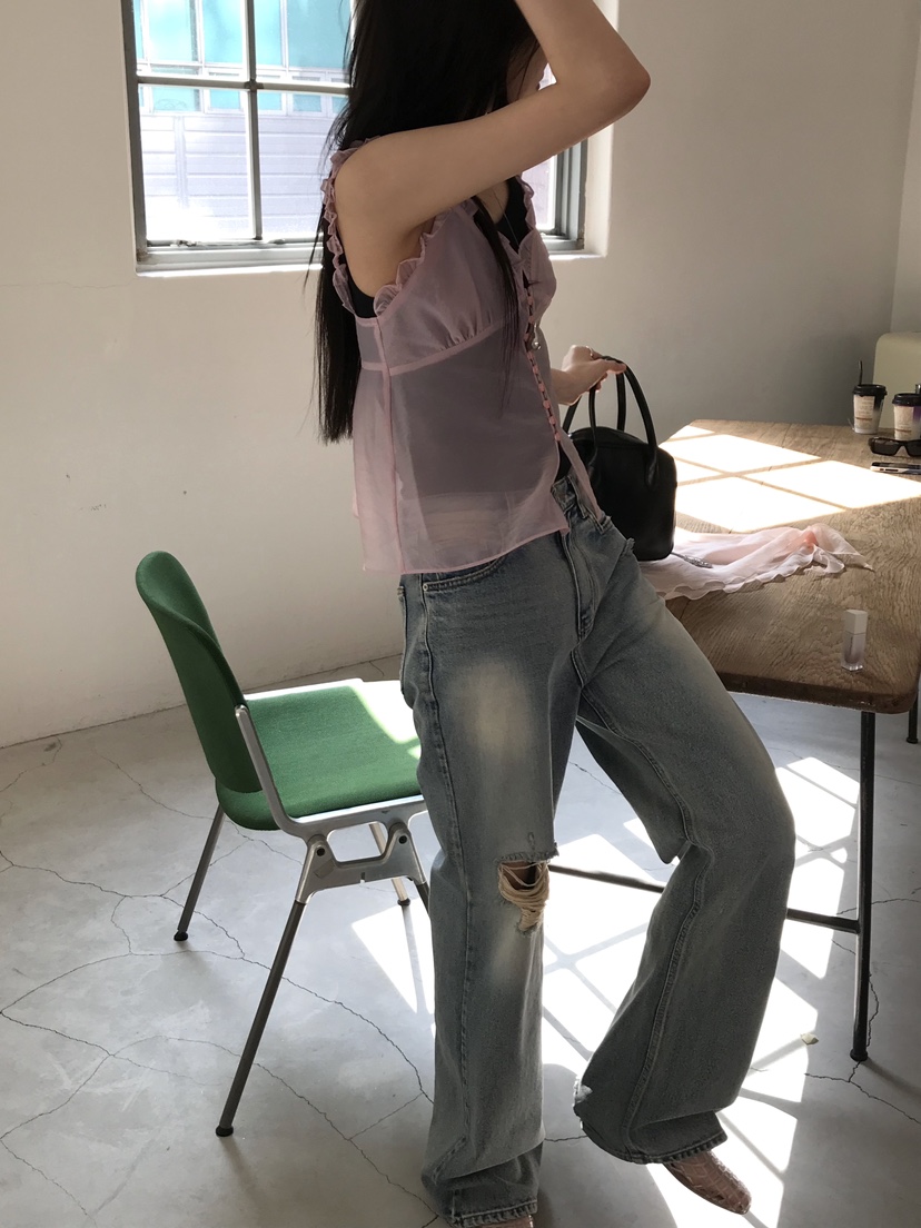ESCHER東大門直郵女裝新品真品休閑職業25春夏人氣吊帶背心ESCHER吊帶/背心