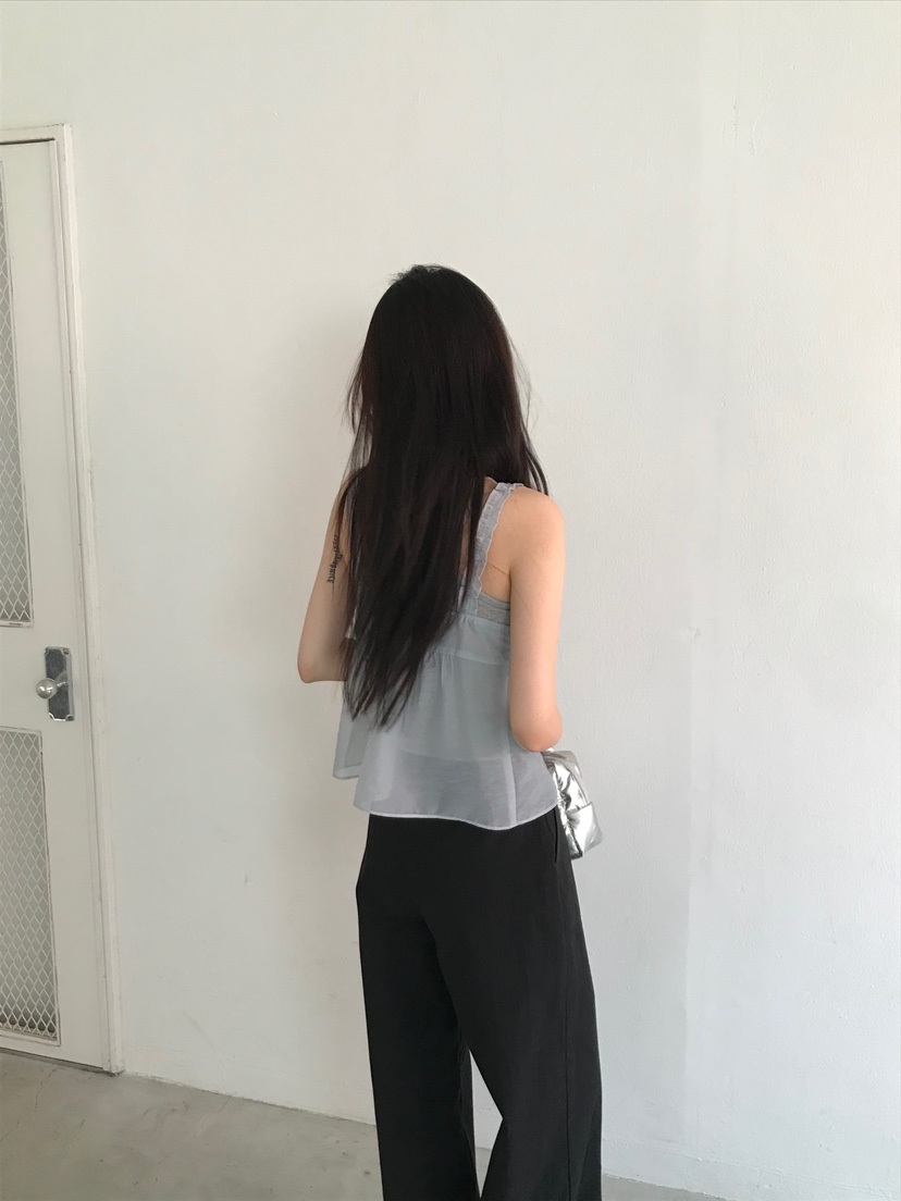 ESCHER東大門直郵女裝新品真品休閑職業25春夏人氣吊帶背心ESCHER吊帶/背心