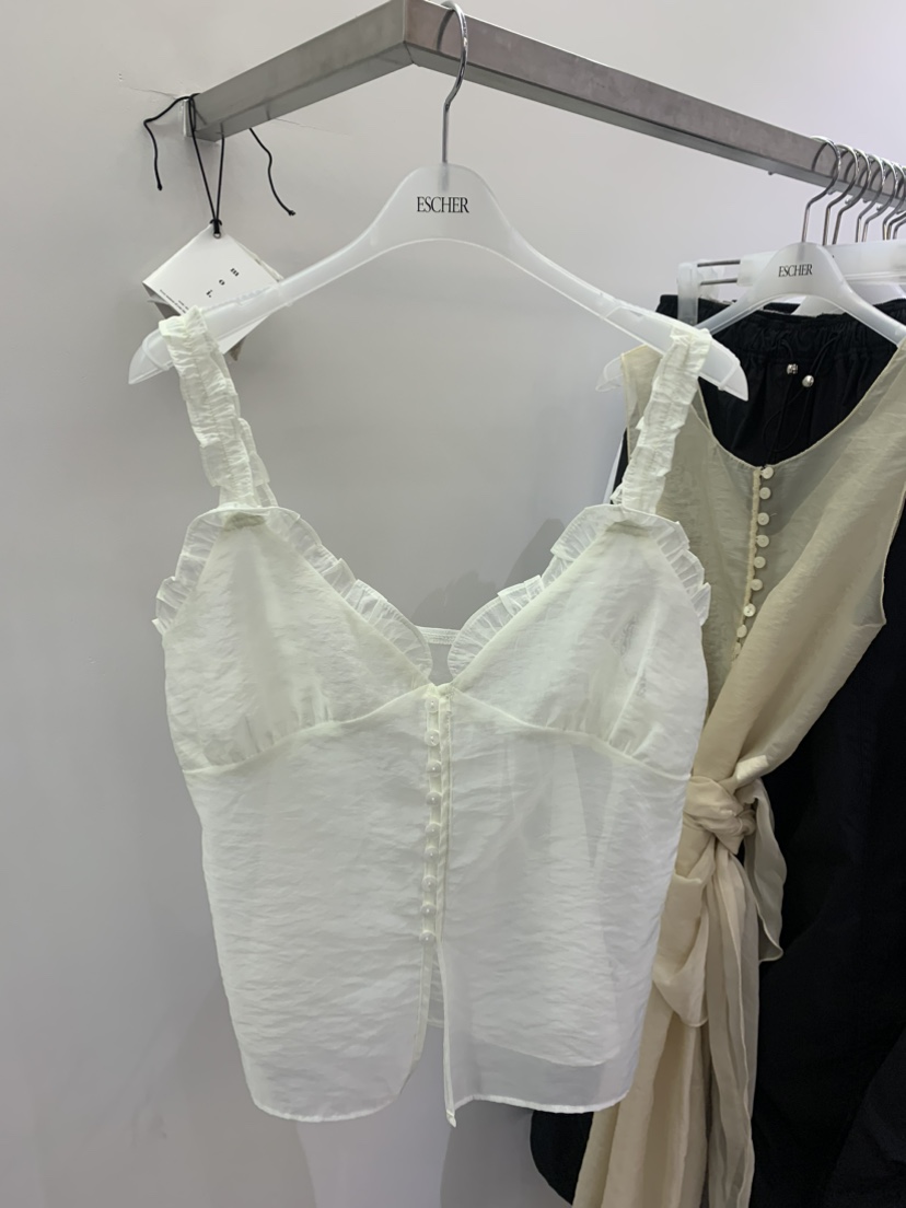 ESCHER東大門直郵女裝新品真品休閑職業25春夏人氣吊帶背心ESCHER吊帶/背心
