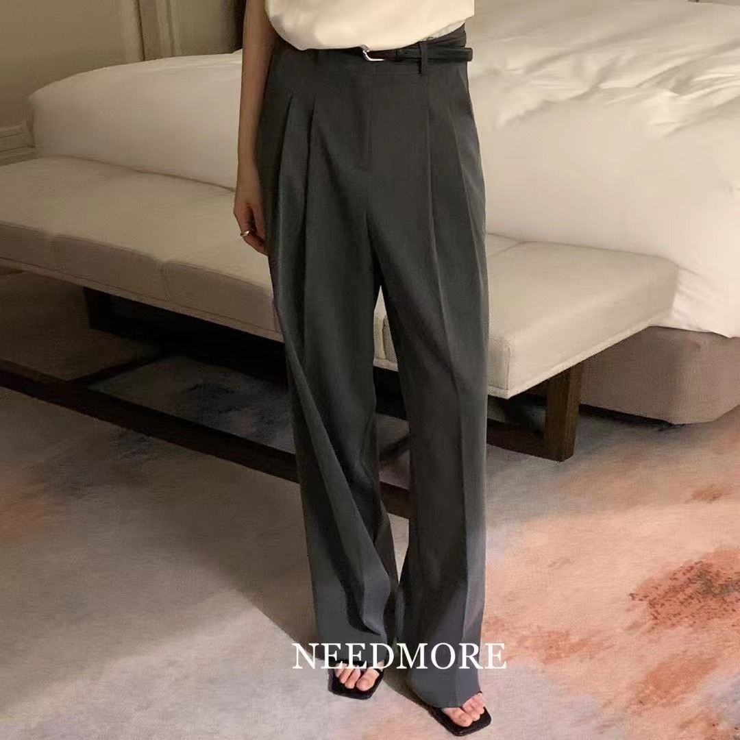 NEED MORE韓國直郵女裝新款真品職業推薦休閑時尚熱賣休閑褲NEED MORE休閑褲圖色3
