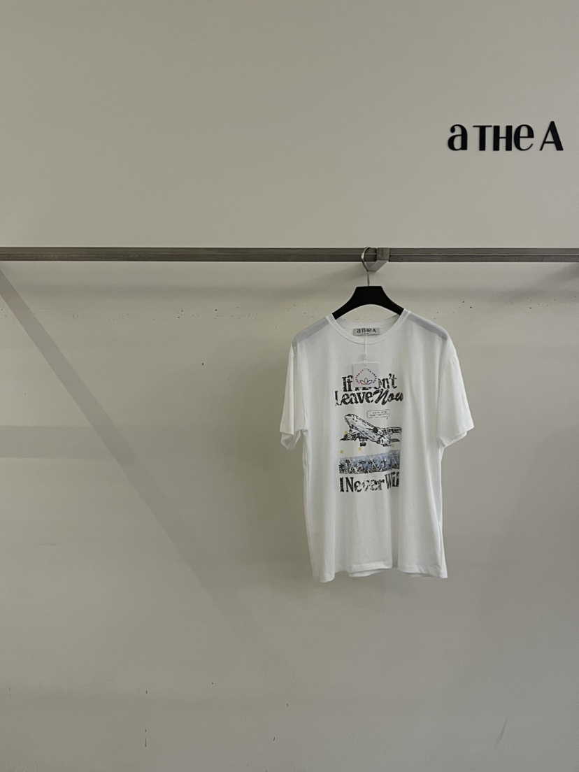 ATHEA韓國代購女士新款時尚真品人氣職業熱賣休閑推薦25春夏T恤ATHEAT恤圖色1