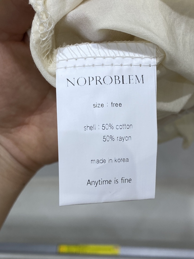 NOPROBLEM韓國代購女裝新品人氣真品推薦休閑職業襯衫蕾絲衫NOPROBLEM襯衫/蕾絲衫