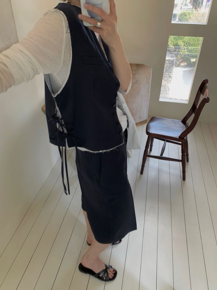 MARE韓國直郵女裝新品推薦時尚25春夏熱賣真品人氣短褲亞麻MARE短褲
