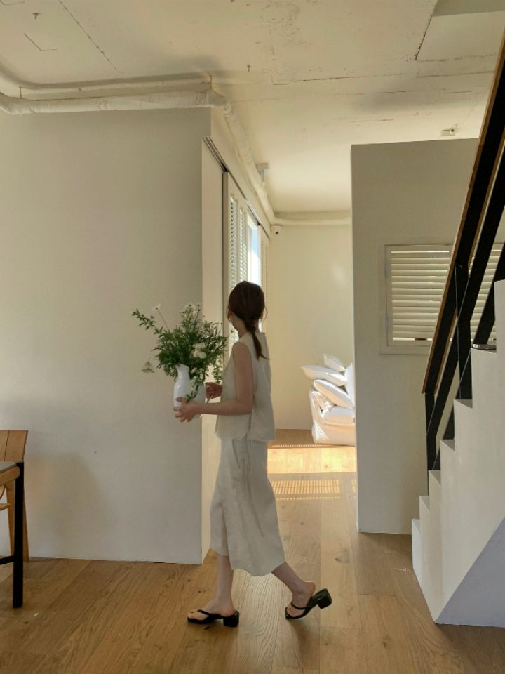 MARE韓國直郵女裝新品推薦時尚25春夏熱賣真品人氣短褲亞麻MARE短褲