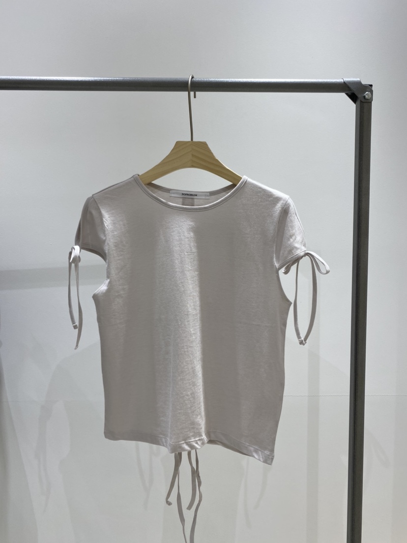 NOPROBLEM東大門實拍女士新品25春夏人氣真品職業時尚推薦T恤NOPROBLEMT恤