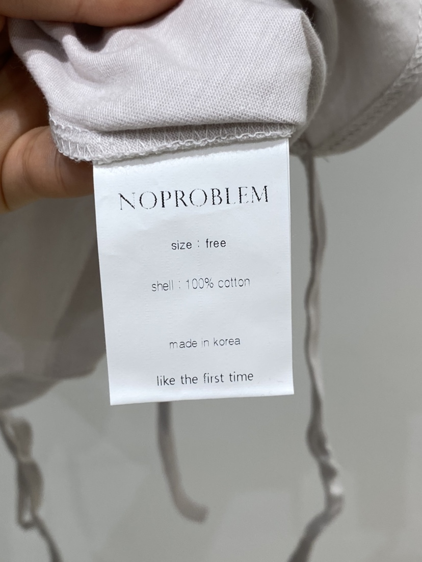 NOPROBLEM東大門實拍女士新品25春夏人氣真品職業時尚推薦T恤NOPROBLEMT恤