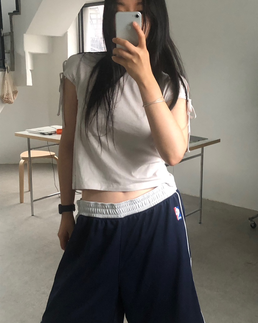 NOPROBLEM東大門實拍女士新品25春夏人氣真品職業時尚推薦T恤NOPROBLEMT恤